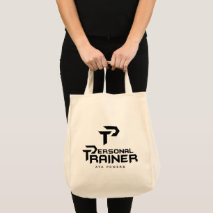 Personal Trainer Gym Fitness Personalised Tote Bag