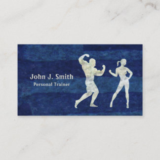 Personal Trainer Human Bodies Business Card