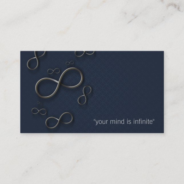 Personal Trainer | Infinity Business Card (Front)