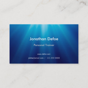 Personal Trainer Infinity Business Card