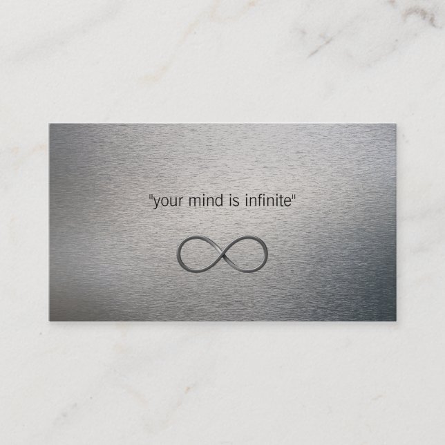 Personal Trainer | Infinity Business Card (Front)