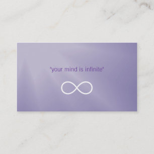 Personal Trainer Infinity Business Card