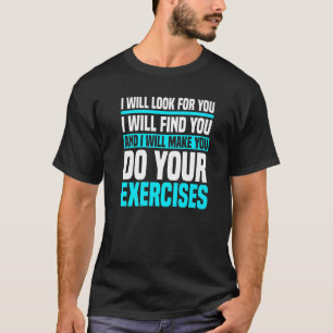 Personal Trainer Instructor Fitness Workout Coach  T-Shirt