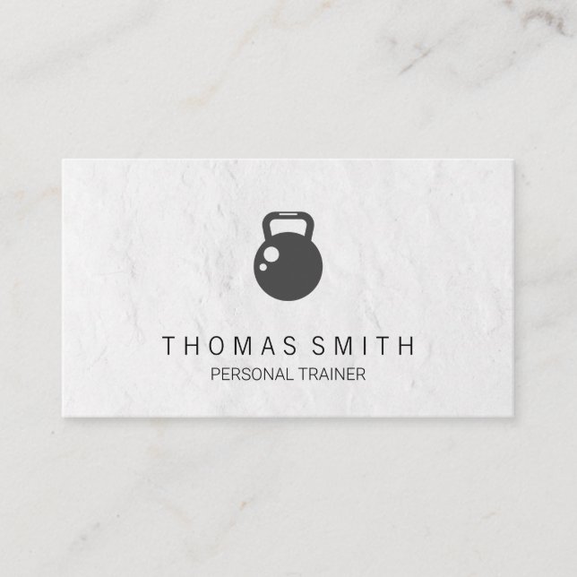 Personal Trainer | Kettle Bell Business Card (Front)
