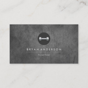 Personal Trainer Logo Business Card