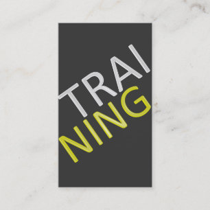 Personal Trainer or Fitness Centre Business Card