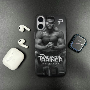 Personal Trainer Personalised iPhone 16 Plus Case
