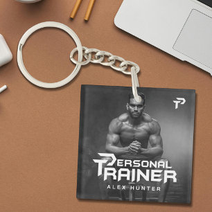 Personal Trainer Personalised Key Ring