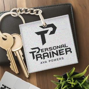 Personal Trainer Personalised Key Ring