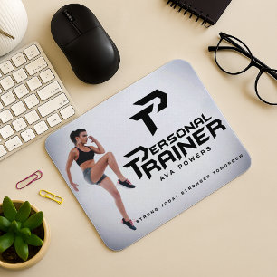 Personal Trainer Personalised Mouse Pad