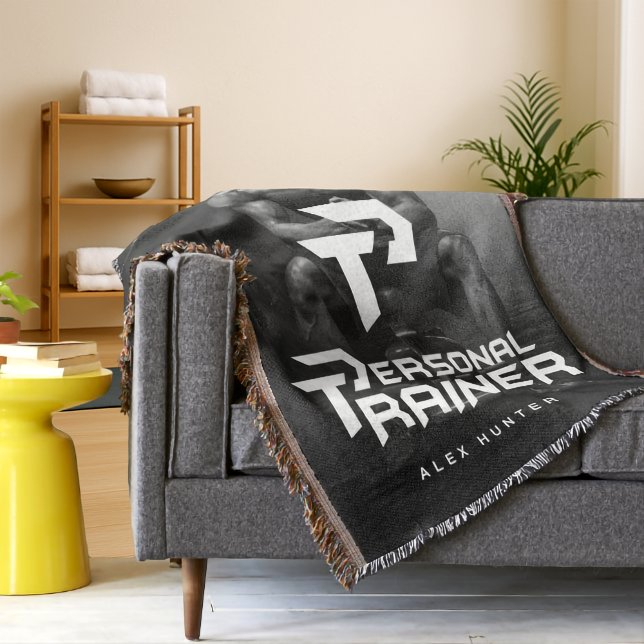 Personal Trainer Personalised Throw Blanket (Creator Uploaded)