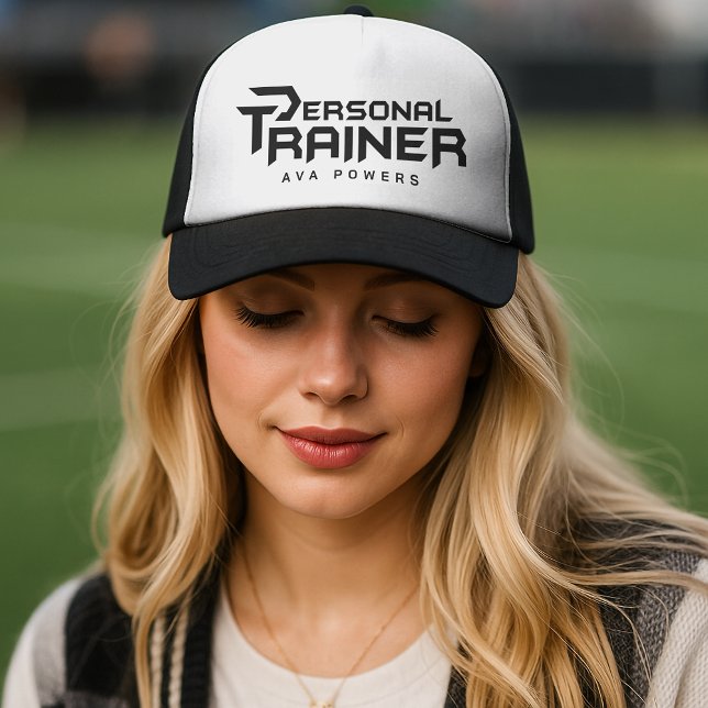 Personal Trainer Personalised Trucker Hat (Creator Uploaded)