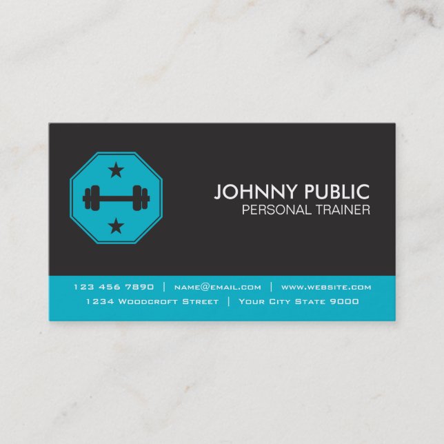 Personal Trainer - Professional Cards - Any Colour (Front)