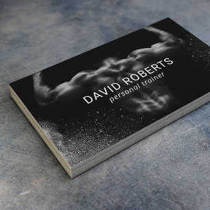 Personal Trainer Professional Fitness Business Card