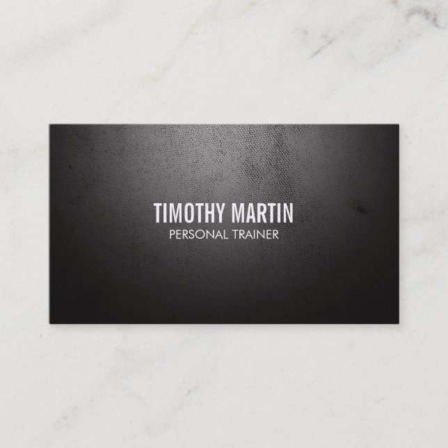 Personal Trainer (Sessions Card) Business Card (Front)
