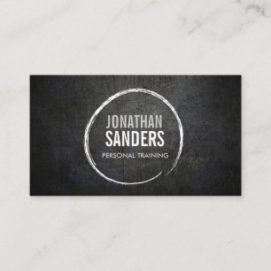 PERSONAL TRAINER SKETCH LOGO III Business Card