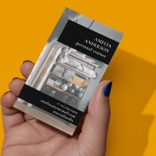 Personal Trainer Training Fitness Coach Workout Business Card