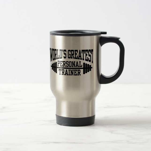 Personal Trainer Travel Mug (Right)