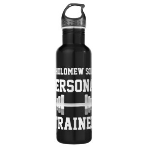 Personal Trainer Water Bottle, Personalised Name 710 Ml Water Bottle