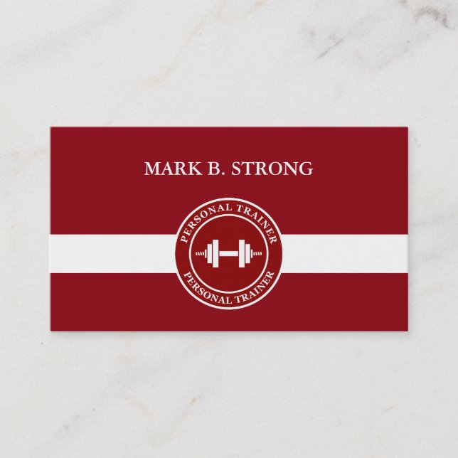 Personal Training Business Cards (Front)
