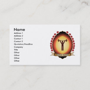 Personal Training Mandorla Business Card
