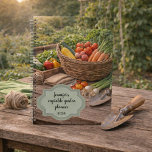 Personal vegetable kitchen garden  planner<br><div class="desc">Create your own vegetable garden planner.
You can personalize it and add your own name,  text and year.</div>