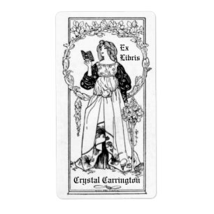 Personal Vintage Bookplate Labels