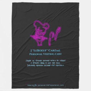 Personal Visiting Chef Experience Fleece Blanket