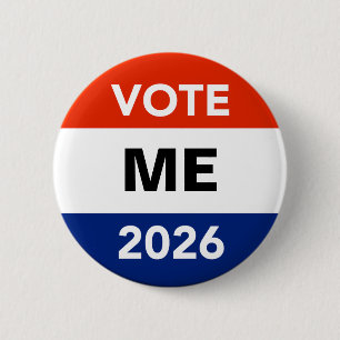Personal Vote 2026 Midterm Election Campaign 6 Cm Round Badge