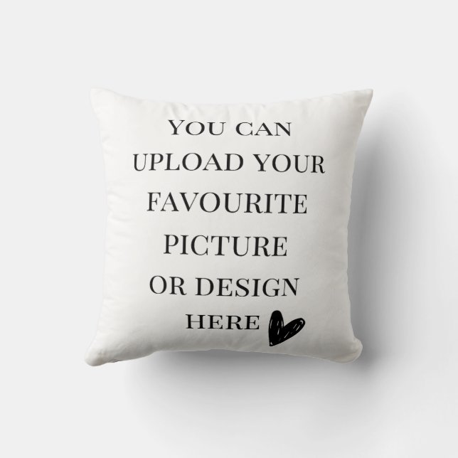 Personalise 16" x 16"  cushion (Back)