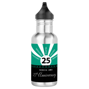 Personalise, 25th Year Employee Anniversary 532 Ml Water Bottle