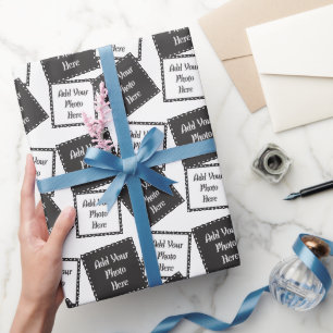 Personalise 4 Photos Templates Gift Wrap