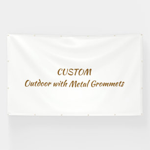 Personalise 6' x 10' Outdoor with Metal Grommets Banner
