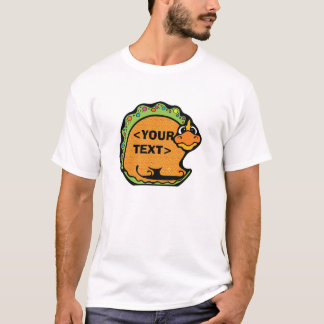 Personalise a Dinosaur, <YOUR TEXT> T-Shirt