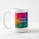 Personalise Add Your Own Photos Images Text Logo Coffee Mug<br><div class="desc">Personalise Add Your Own Photos Images Text Logo Name Elegant Trendy Template Classic Coffee Mug.</div>