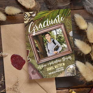 Personalise Adventurer Graduation Announcement