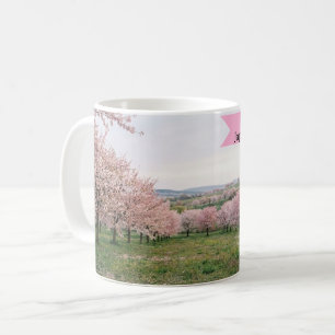 Personalise Aesthetics Sakura Japan Travel 2026 Coffee Mug