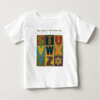 Personalise Alphabet Pattern Patchwork Background 