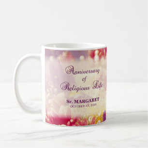 Personalise, Anniversary Religious Life, Nun Coffee Mug