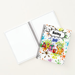 Personalise Art Notebook