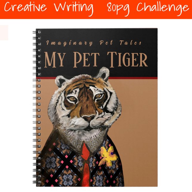 Personalise Art & Text Creative Writing 80-pg Note Notebook (Creator Uploaded)