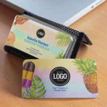 Personalise artsy watercolor ice cream theme
