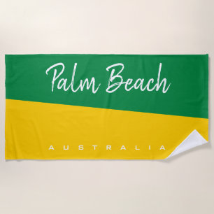 Personalise Australia Beach Towel