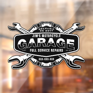 Personalise Auto Motorcycle Mechanic Shop