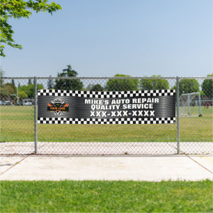 Personalise Auto Repair Shop With Your Logo Design Banner