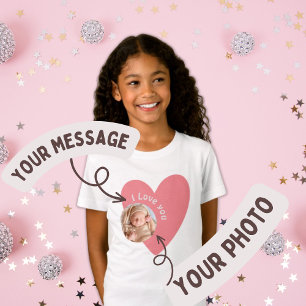 Personalise Baby Gift with Photo & Message  T-Shirt