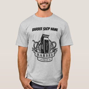 Personalise Barber T-Shirt