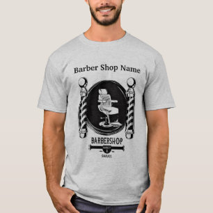 Personalise Barber T-Shirt