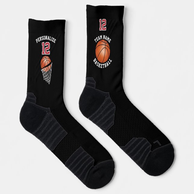 Personalise Basketball Socks (Right)
