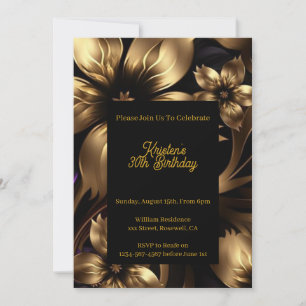 Personalise Birthday Invitation